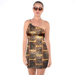 Wallpaper Iron One Soulder Bodycon Dress by HermanTelo