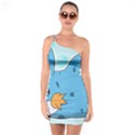 Patokip One Soulder Bodycon Dress View1