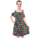 Figs and Monstera  Kids  Cut Out Shoulders Chiffon Dress View1