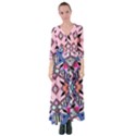 Marble Texture Print Fashion Style Patternbank Vasare Nar Abstract Trend Style Geometric Button Up Maxi Dress View1