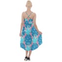 Pineapples High-Low Halter Chiffon Dress  View2