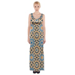 Motif Thigh Split Maxi Dress by Sobalvarro