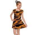 Girls Tiger Striped Dress, Kids Animal Print Costume View1