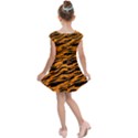 Girls Tiger Striped Dress, Kids Animal Print Costume View2