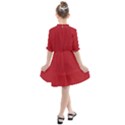 Red Christmas Elf Funny Realistic Costume Kids  All Frills Chiffon Dress View2