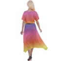 RAINBOW SHADES Cross Front Sharkbite Hem Maxi Dress View2