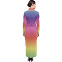 RAINBOW SHADES Turtleneck Maxi Dress View2