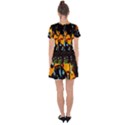 York 1 5 Drop Hem Mini Chiffon Dress View2