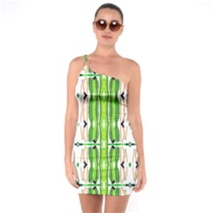 Cocoon Print One Soulder Bodycon Dress by ScottFreeArt