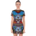 Grateful Dead Wallpapers Drop Hem Mini Chiffon Dress View1