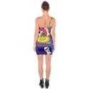 Circus Ghosts Digital One Soulder Bodycon Dress View2