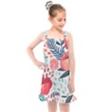 Floral  Kids  Overall Dress View1