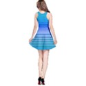 Blue Purple Color Stripes Ombre Reversible Sleeveless Dress View2