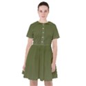 Army Green Color Ombre Sailor Dress View1