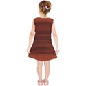 Cinnamon and Rust Ombre Kids  Tunic Dress View2