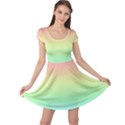 Pastel Rainbow Ombre Cap Sleeve Dress View1