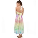 Pastel Rainbow Tie Dye Halter Tie Back Dress  View2