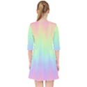 Pastel Rainbow Gradient Pocket Dress View2