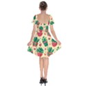 Cactus Love  Short Sleeve Bardot Dress View2