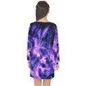 Plasma Hug Long Sleeve Chiffon Shift Dress  View2