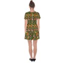 Tropical Fruits Love Drop Hem Mini Chiffon Dress View2