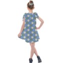 Flowers leaves. floristic pattern Kids  Tie Up Tunic Dress View2