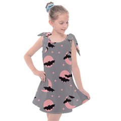 Bat Kids  Tie Up Tunic Dress by SychEva