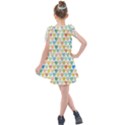 Multicolored Hearts Kids  Tie Up Tunic Dress View2