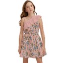 Flower peach blossom Kids  One Shoulder Party Dress View1