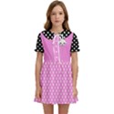 cute skulls Kids  Sweet Collar Dress View1