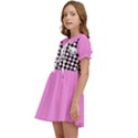 cute skulls Kids  Sweet Collar Dress View3