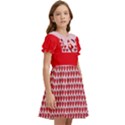 Love heart 2 Kids  Bow Tie Puff Sleeve Dress View2