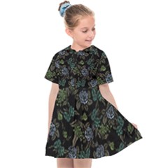 Moody Flora Kids  Sailor Dress by BubbSnugg