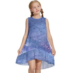 Gouttes D eau Galaxy Kids  Frill Swing Dress by kcreatif