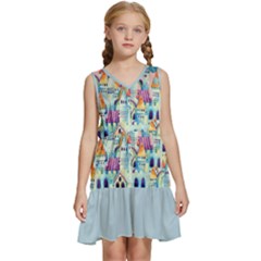 Fairy Tale Kids  Sleeveless Tiered Mini Dress by Giving