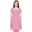 Polka Dot Dots Pattern Dot Inside Out Cap Sleeve Dress View1