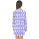 Spring Happiness Long Sleeve Chiffon Shift Dress  View2