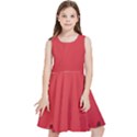 Valentine Day Logo Heart Ribbon Kids  Skater Dress View1