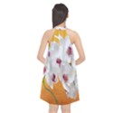 Boards Decoration Flower Flower Room Halter Neckline Chiffon Dress  View2