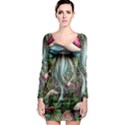 Craft Mushroom Long Sleeve Bodycon Dress View1