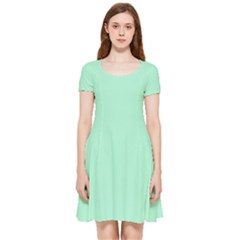 Magic Mint	 - 	inside Out Cap Sleeve Dress by ColorfulDresses