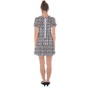 Pattern 54 Drop Hem Mini Chiffon Dress View2