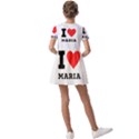 I love maria Kids  Short Sleeve Pinafore Style Dress View2