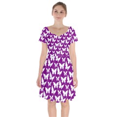 Pattern 333 Short Sleeve Bardot Dress by GardenOfOphir