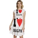 I love ralph Cap Sleeve High Waist Dress View1