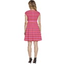 Stripes-striped-design-pattern Cap Sleeve High Waist Dress View4