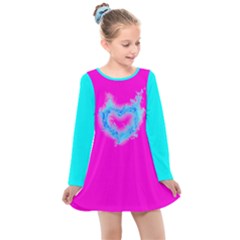 Kids  Long Sleeve Dress by Intrinketly777