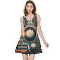 Illustrations Technology Robot Internet Processor Inside Out Reversible Sleeveless Dress View1