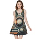 Illustrations Technology Robot Internet Processor Inside Out Reversible Sleeveless Dress View3