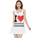 I love Japanese cuisine Inside Out Reversible Sleeveless Dress View3